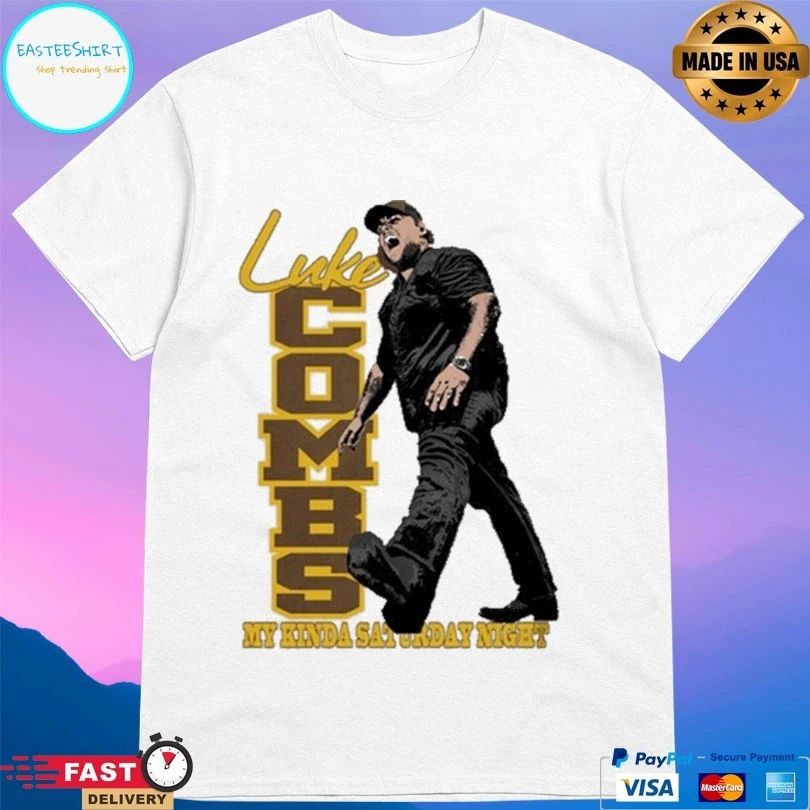 Luke Combs My Kinda Saturday Night Sideline T-shirt