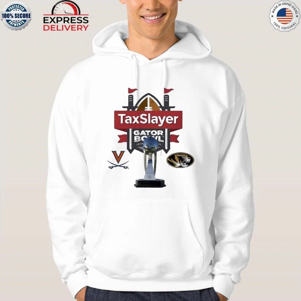 TaxSlayer Gator Bowl December Matchup Virginia Cavaliers Vs Missouri Tigers 2025-26 On December 27 2025 Shirt