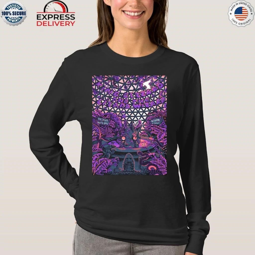 King Gizzard And the Lizard Wizard Brisbane 2025 Poster For Fortitude Music Hall In Australia On December 7 2025 Shirt