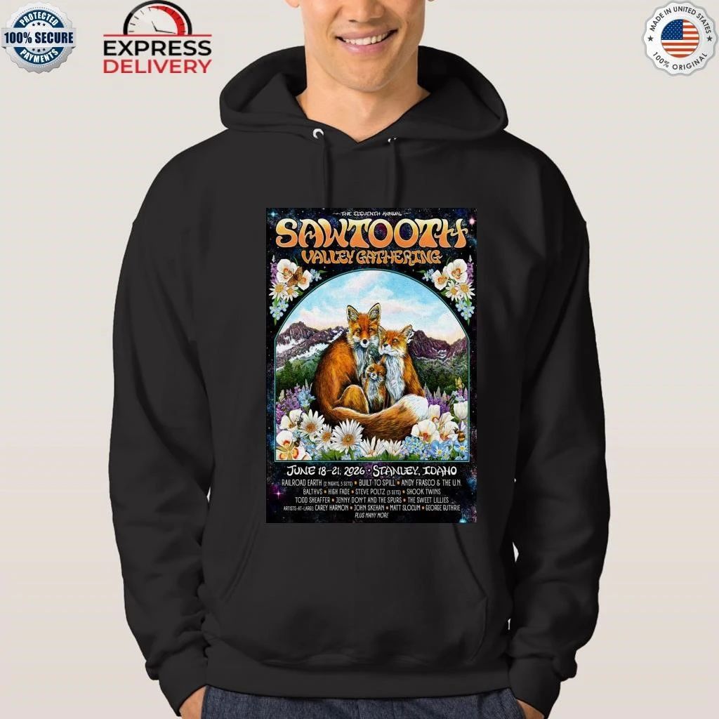 The Sawtooth Valley Gathering Stanley ID 6 18-6 21 2026 Shirt