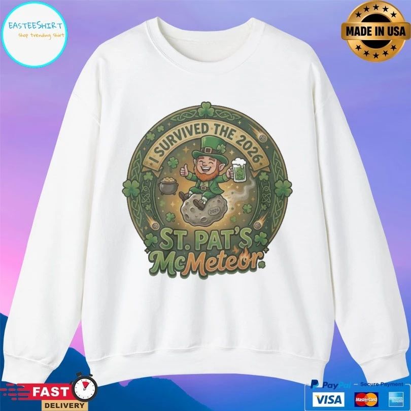 I Survived The 2026 St Patrick’s Day 2026 Mc Meteor T-shirts