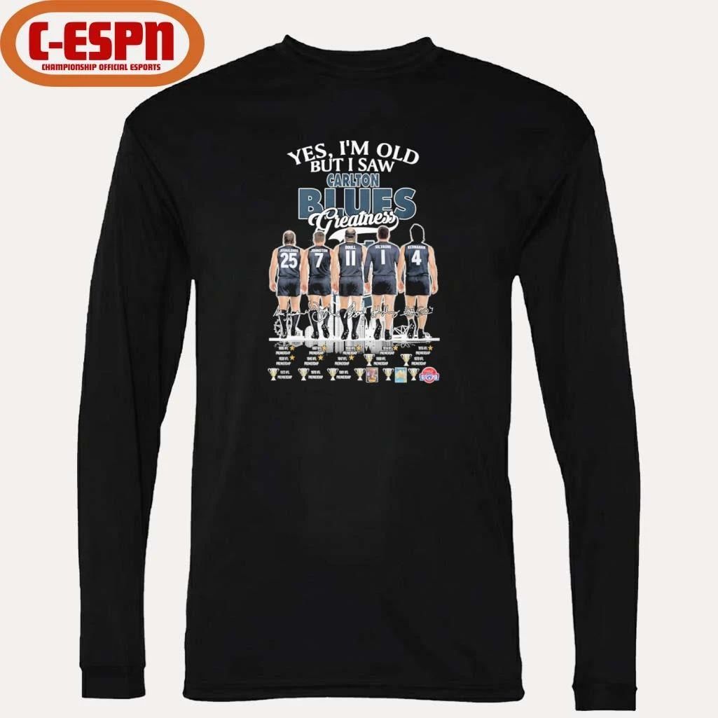 Yes, I’m Old But I Saw Carlton Blues Greatness Shirt