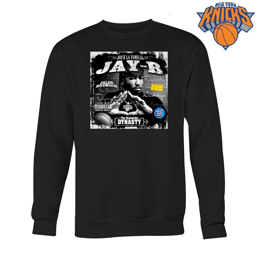 Jalen Brunson Jay B Bock La Familia The Bockafella Dynasty New York Knicks NBA Finals 2026 shirt