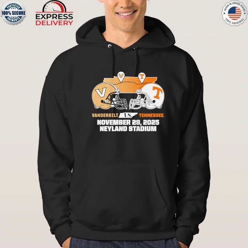 Tennessee Volunteers & Vanderbilt Commodores 2025 Matchup Shirt