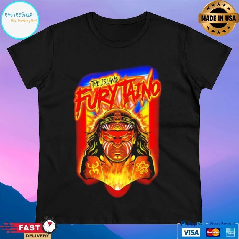 Islandfurytaino The Island Fury Taino T-shirts