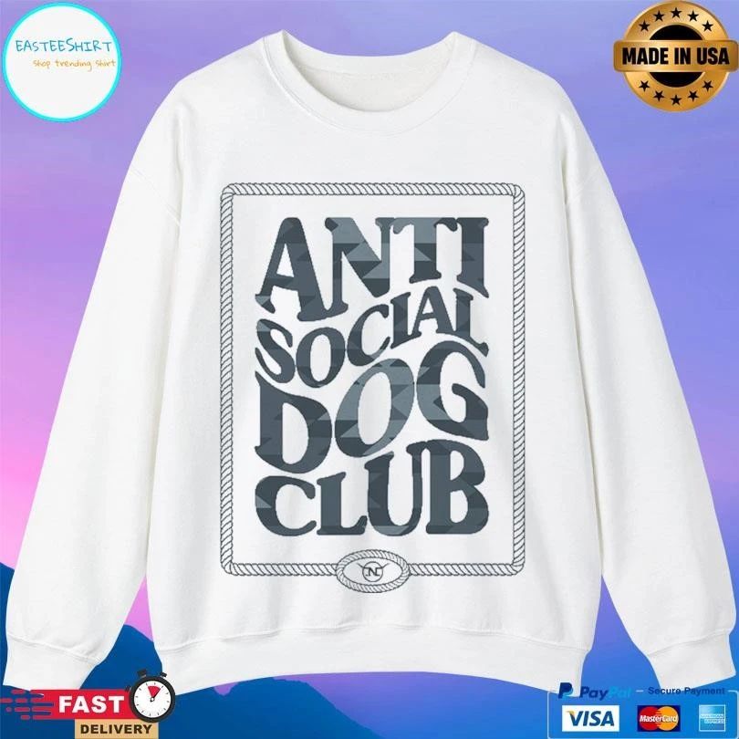 Luciano Western Wear Anti Social Dog T-shirts