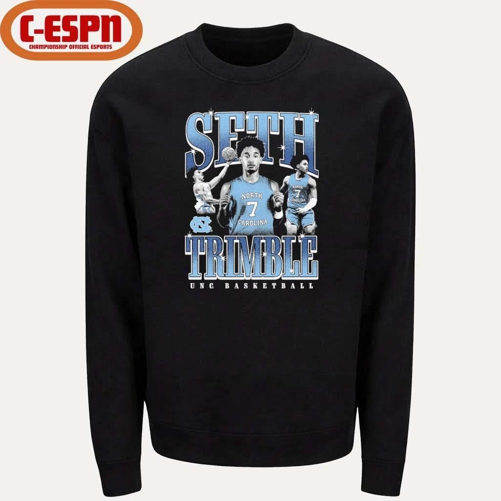 UNC Basketball Seth Trimble Night Night T-Shirt