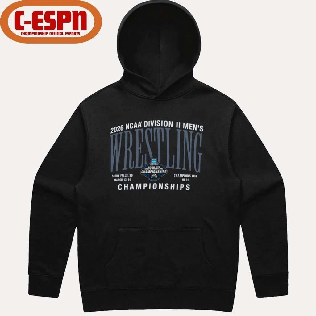 2026 NCAA Division II Men’s Wrestling Championships Sioux Falls, SD T-Shirt