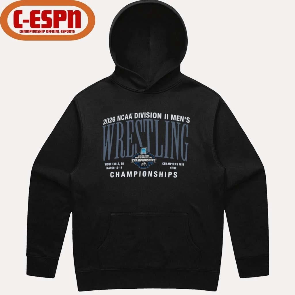 2026 NCAA Division II Men’s Wrestling Championships Sioux Falls, SD T-Shirt