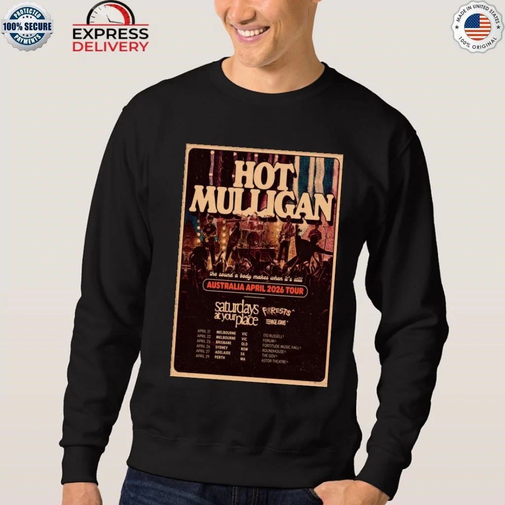 Mulligan Tour AUS April 2026 Shirt