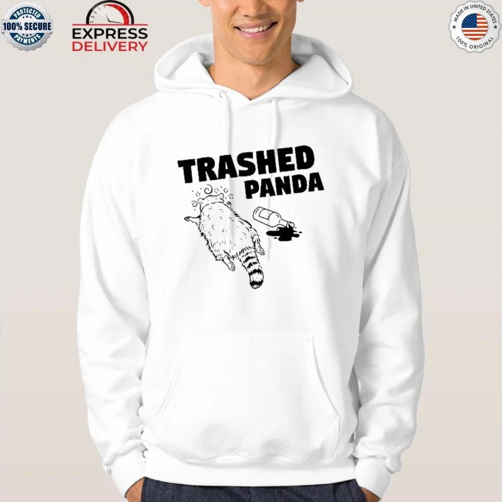Ashland Drunk Raccoon Trashed Panda Shirt