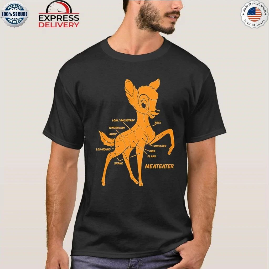 Deer Butchering Bambi Meateater Shirt