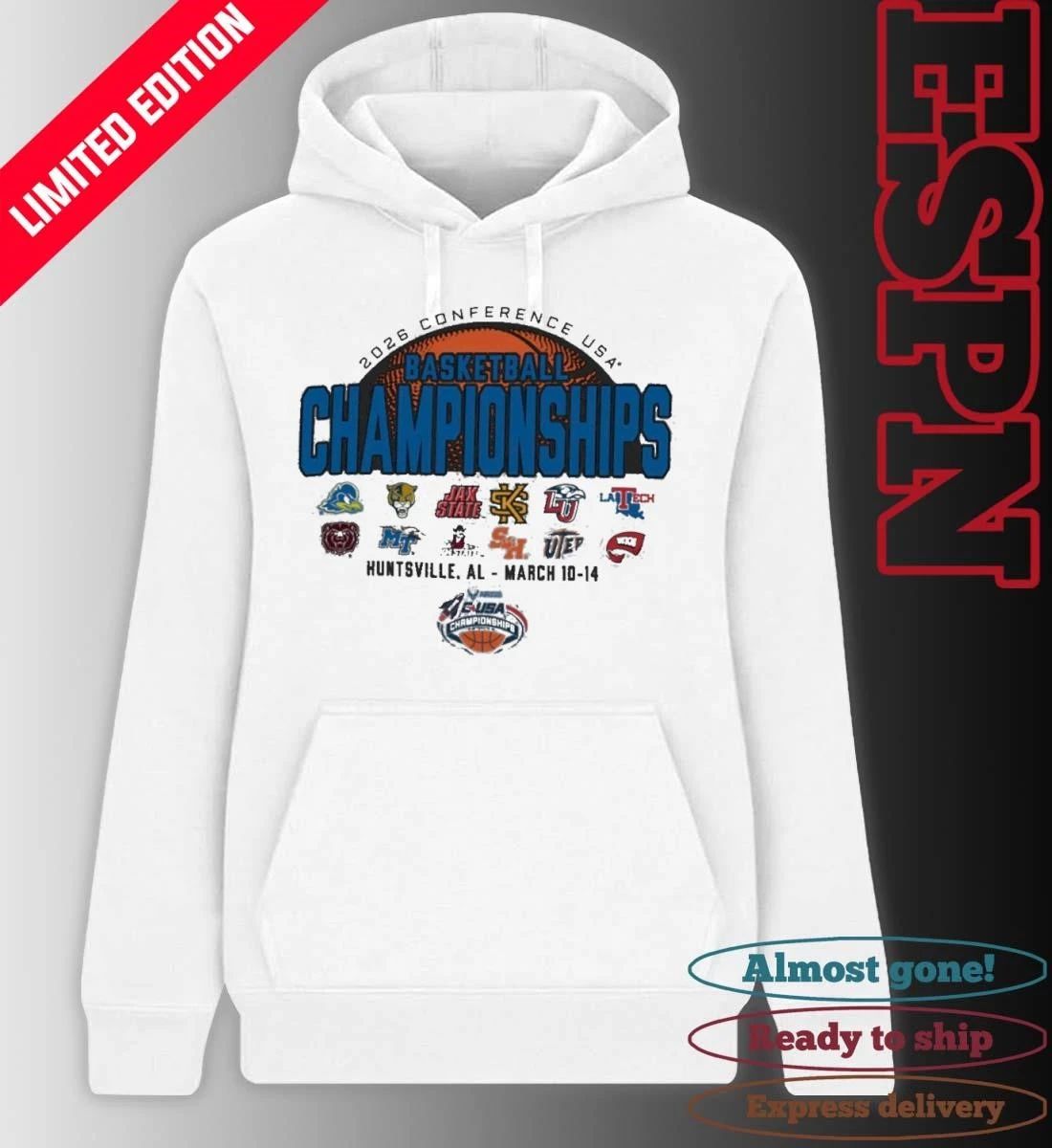 2026 C-USA Basketball Championship – Huntsville, AL Shirt