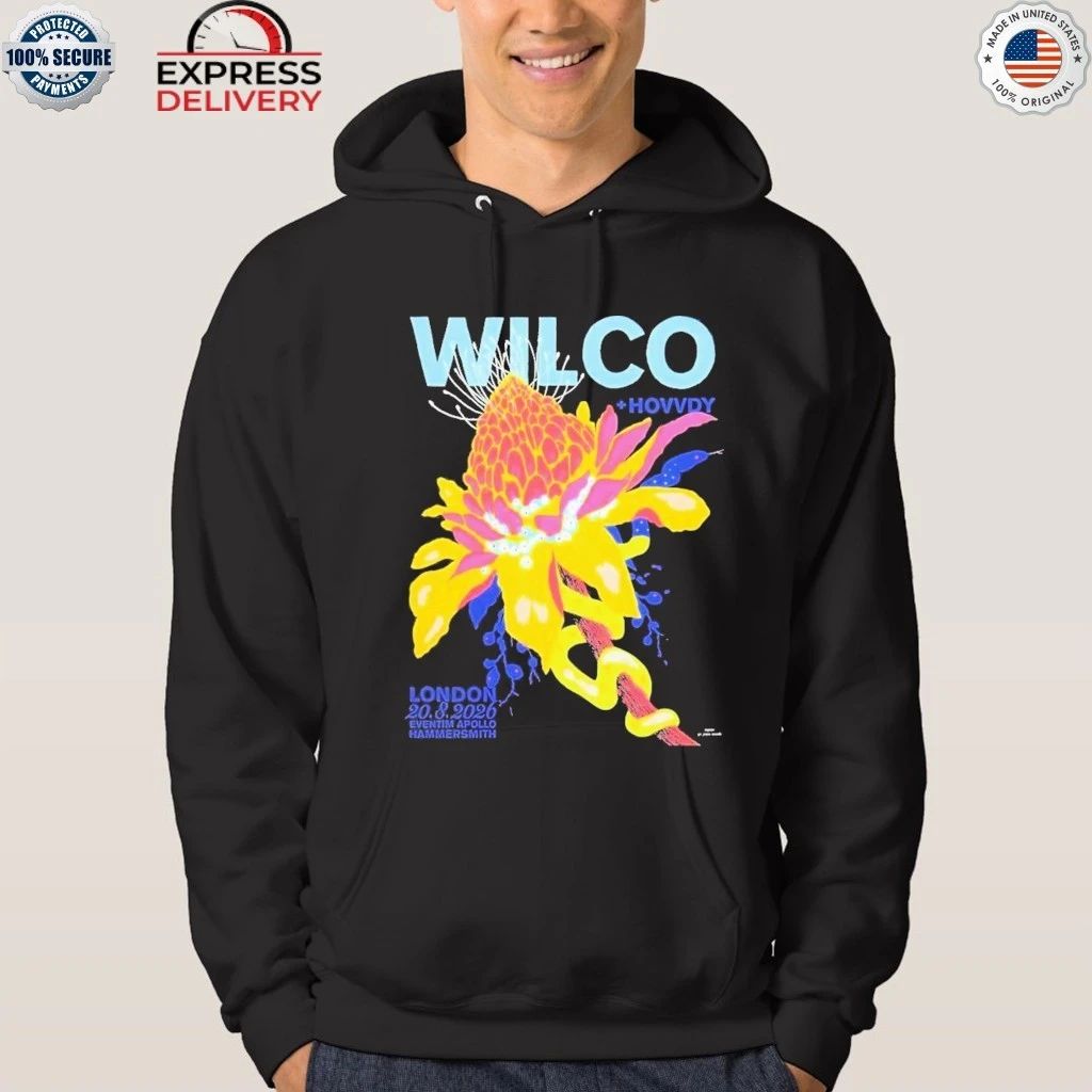 Wilco Eventim Apollo 2026 Hammersmith London August 20th Shirt