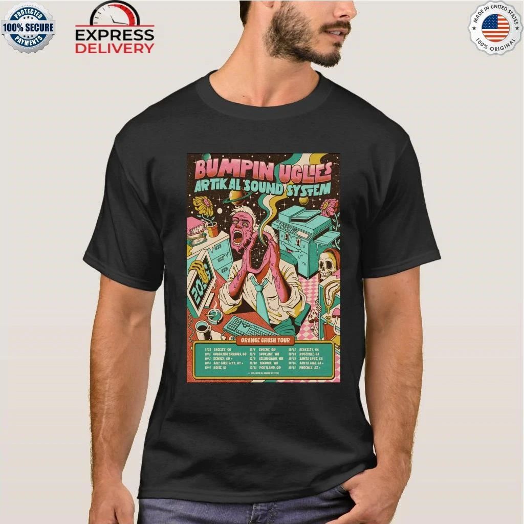 Bumpin Uglies With Artikal Sound System Orange Crush Tour 2026 Shirt
