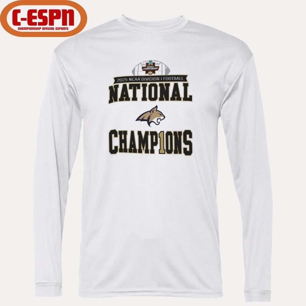 Montana State Football National Champions Official T-Shirt