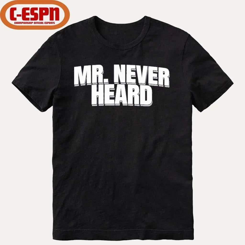 Raymond Aguilar Mr. Never Heard Shirt