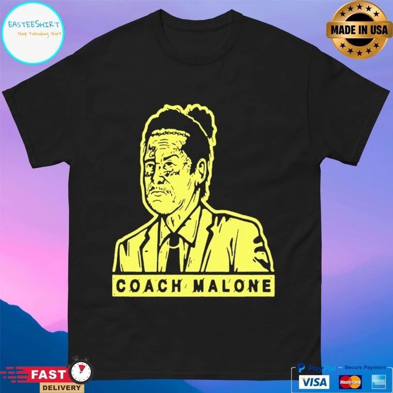 Coach Malone Funny Michael Malone North Carolina Tar Heels T-shirt