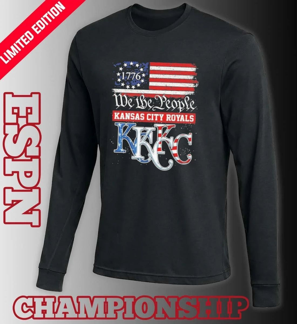 We The People Kansas City Royals Red White Blue Shirt