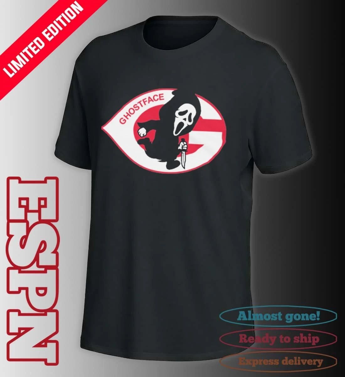 Cincinnati Reds Runnin’ Ghostface Shirt