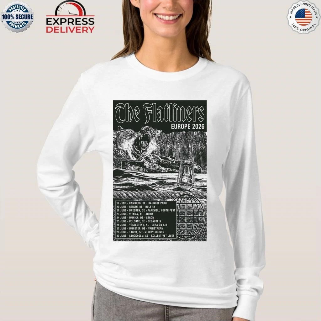 The Flatliners Europe 2026 Tour Shirt