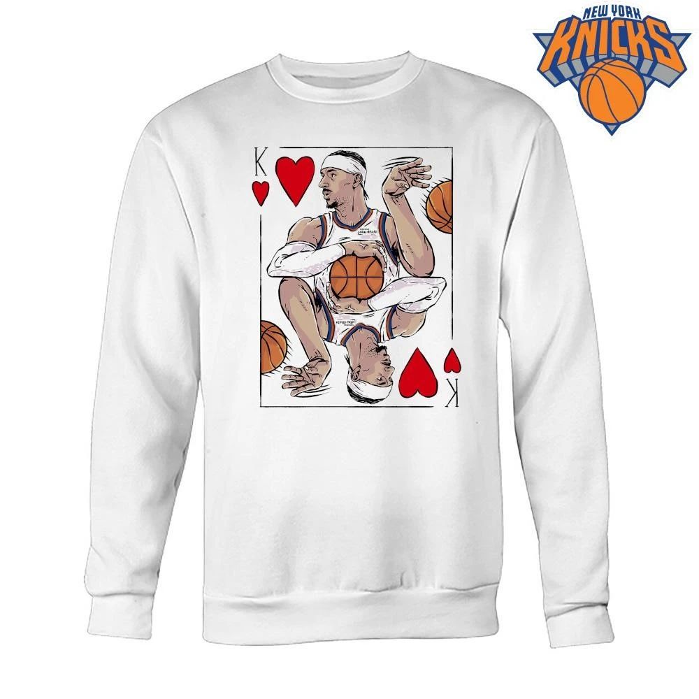 King of Hearts Jalen Brunson Card NBA Finals 2026 Knicks Art Shirt