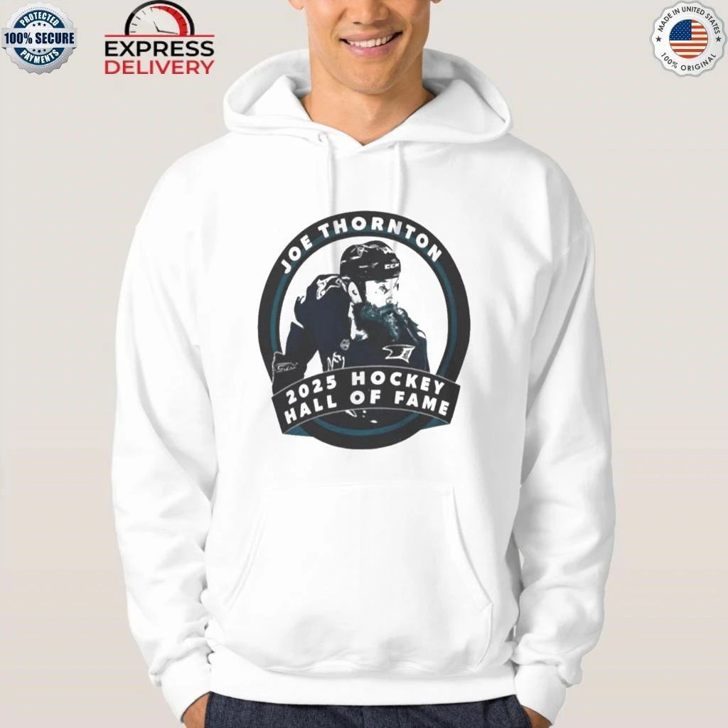 Joe Thornton 2025 Hockey Hall Of Fame Shirt