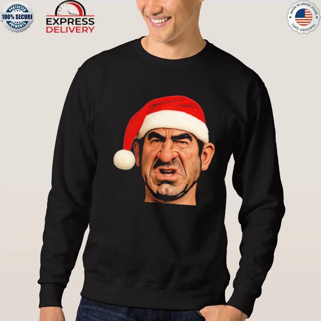 Eric Cantona Spitting Image Christmas Shirt