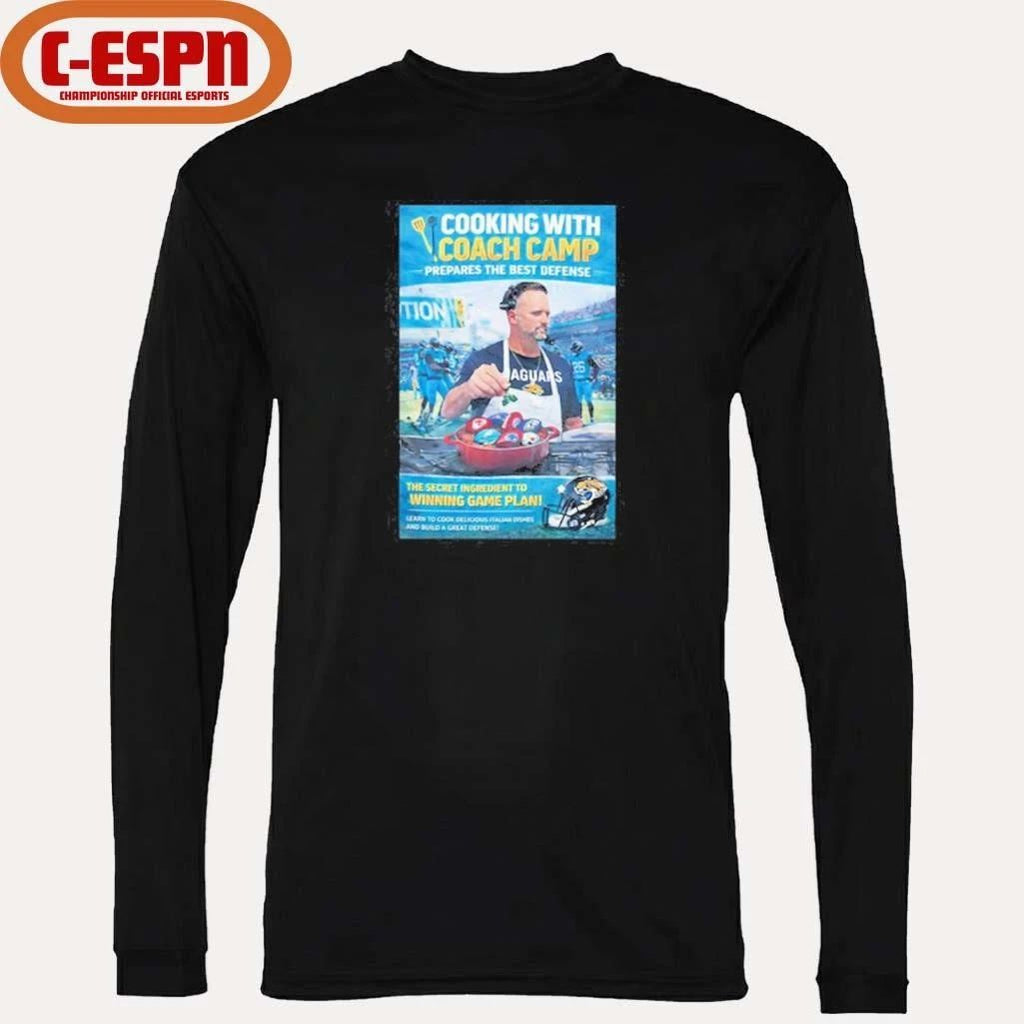 Cooking With Coach Camp Shirt