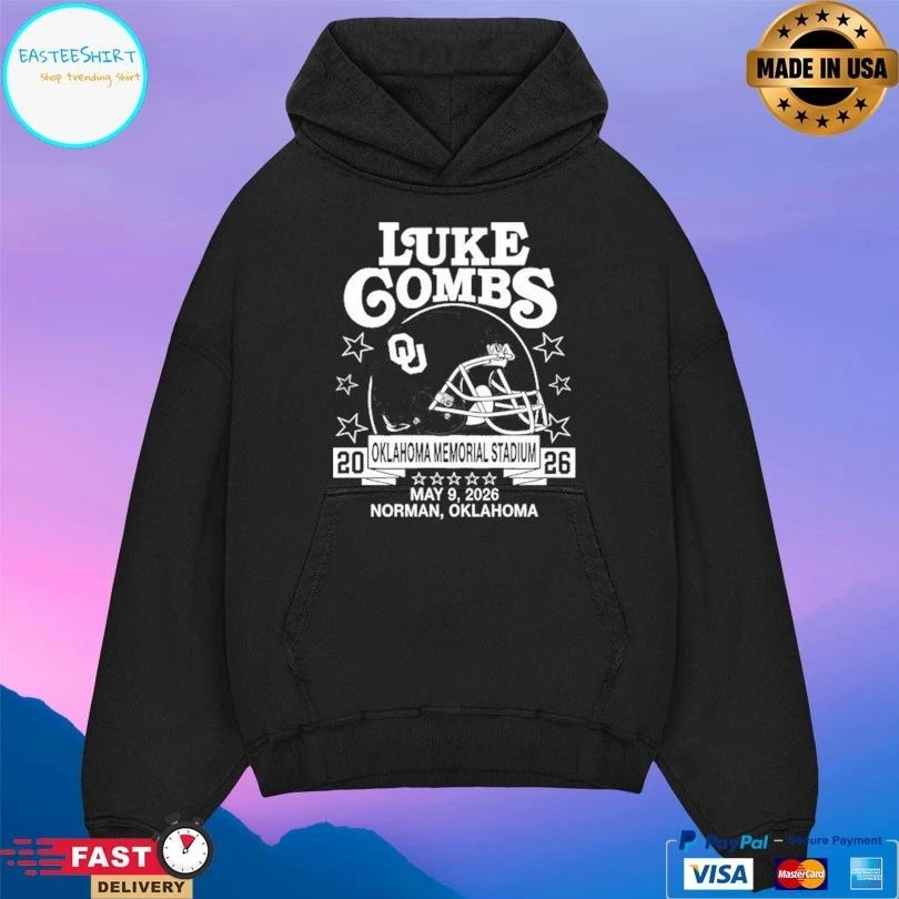 Luke Combs Tour Norman 2026 Oklahoma Memorial Stadium May 09 2026 Norman Oklahoma T-shirt