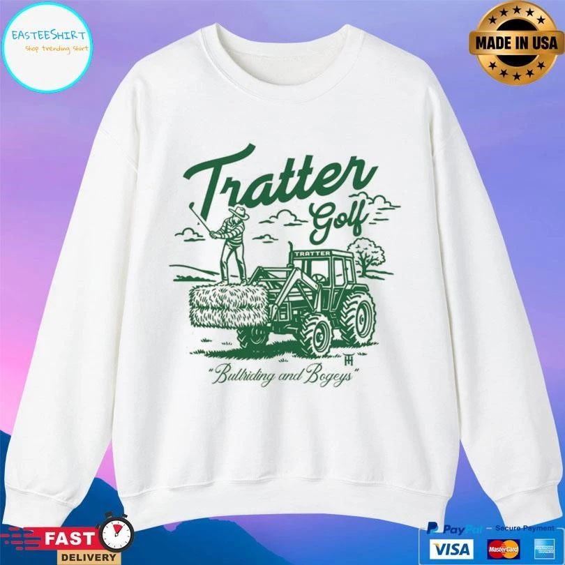Tratter Golf Bullriding And Bogeys T-shirts