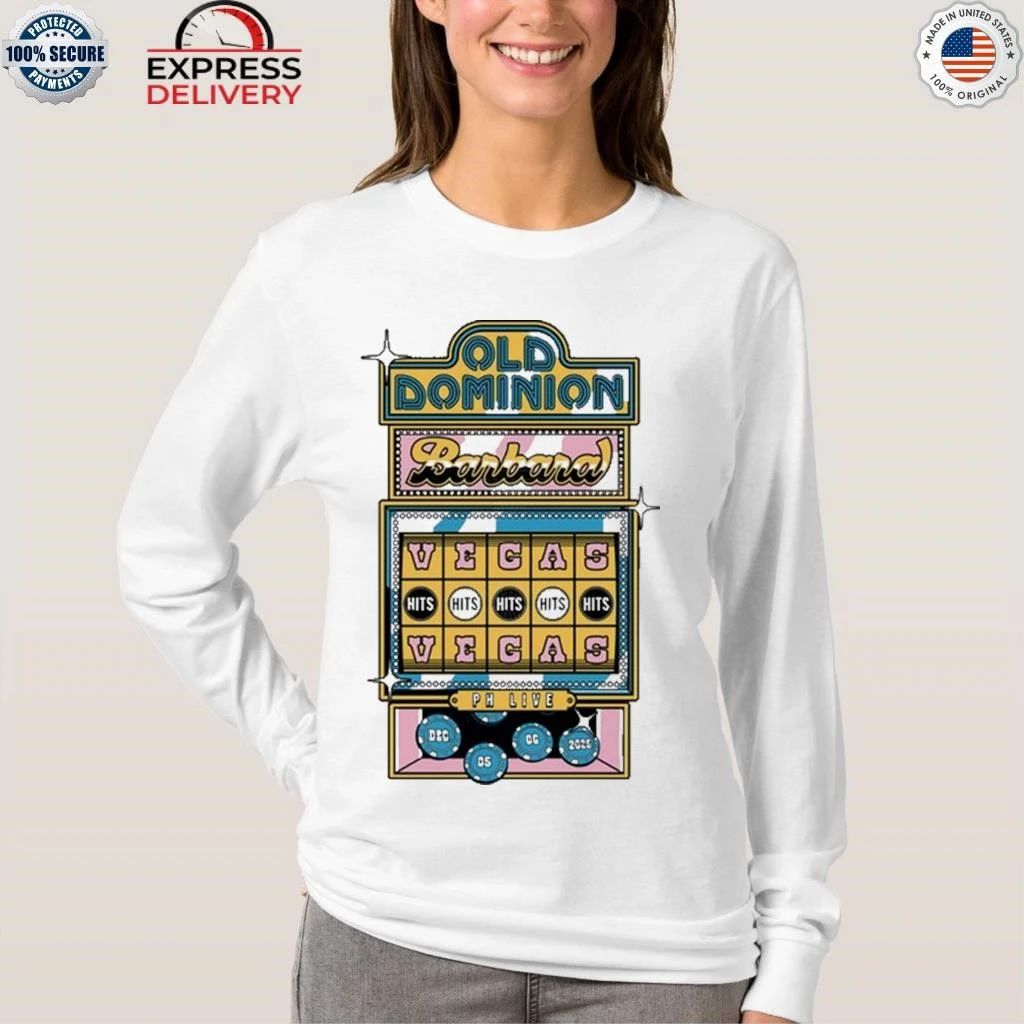 Old Dominion 12.5.2025 Las Vegas NV Tour Shirt