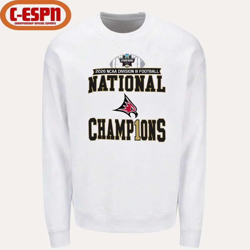 UW-River Falls 2026 NCAA DIII Football National Champions Locker Room T-Shirt