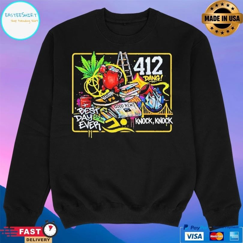 Mac Classics 412 Dang Best Day Ever Knock Knock T-shirt