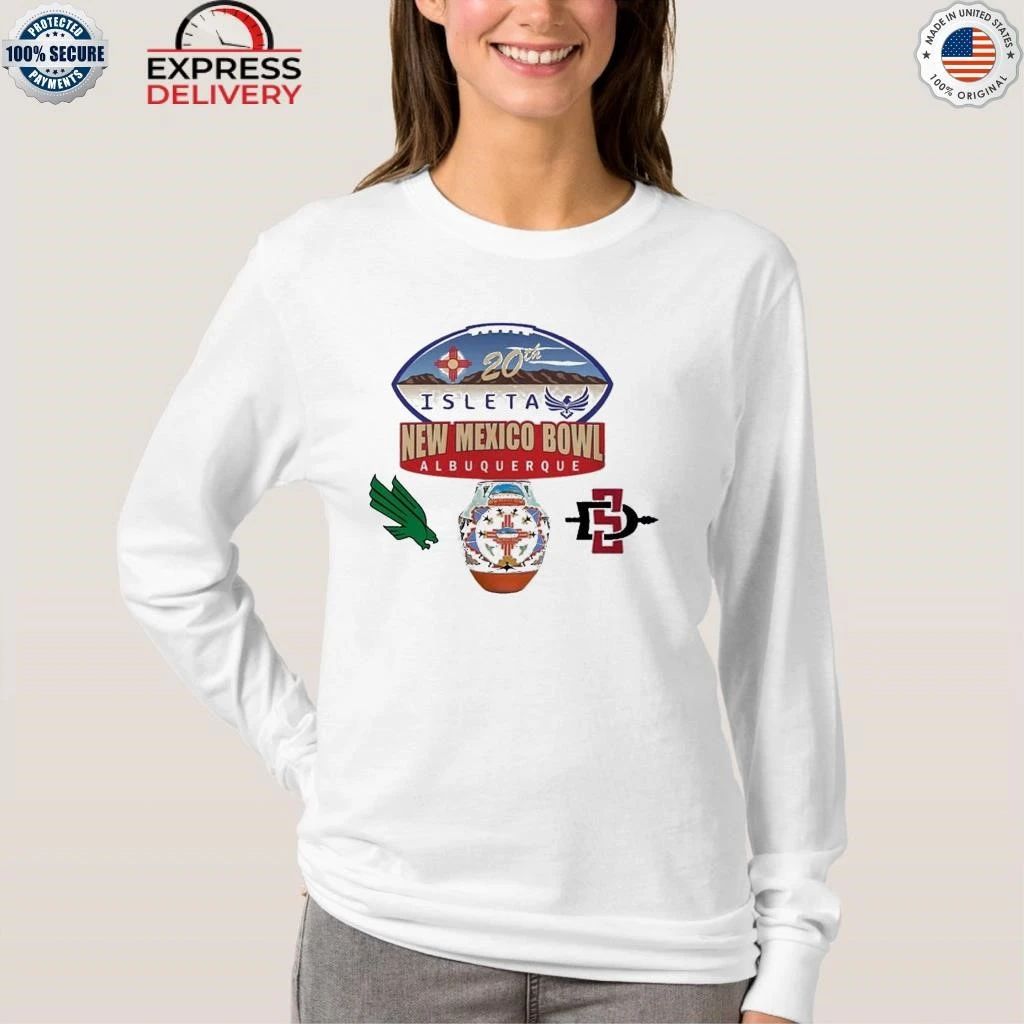 Isleta New Mexico Bowl Matchup North Texas Mean Green Vs San Diego State Aztecs 2025-26 On December 27 2025 Shirt