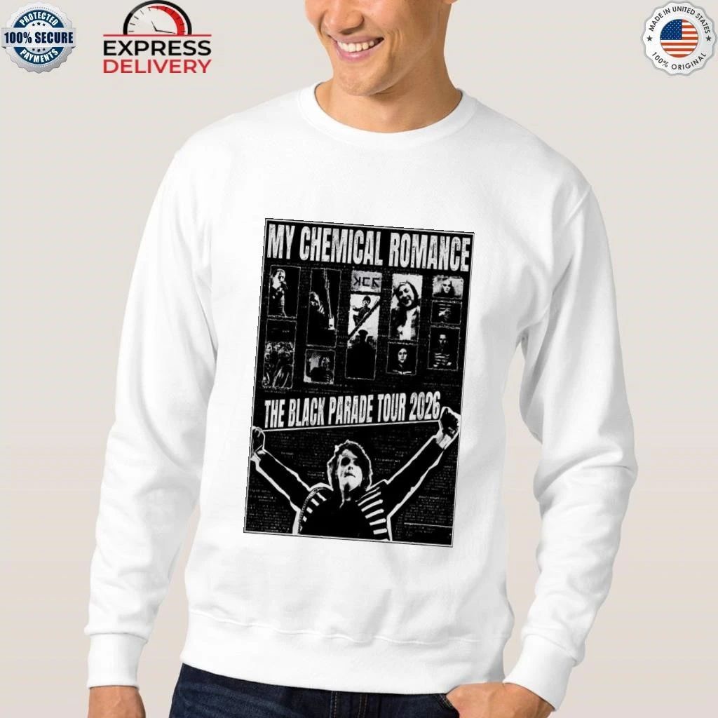 My Chemical Romance The Black Parade Tour 2026 Shirt