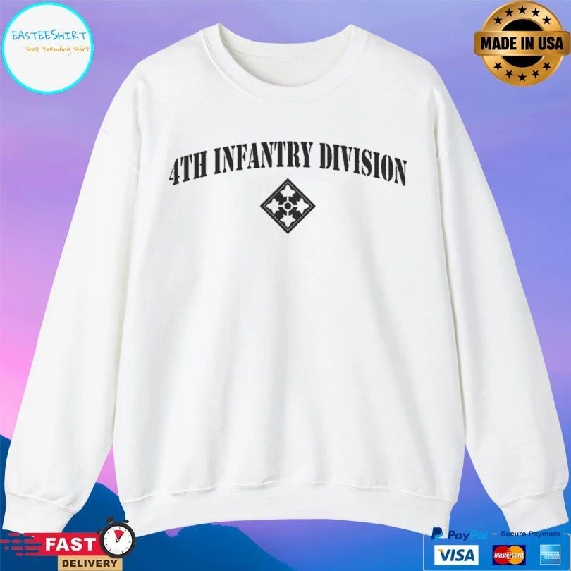 4th Infantry Division Subdued T-shirt