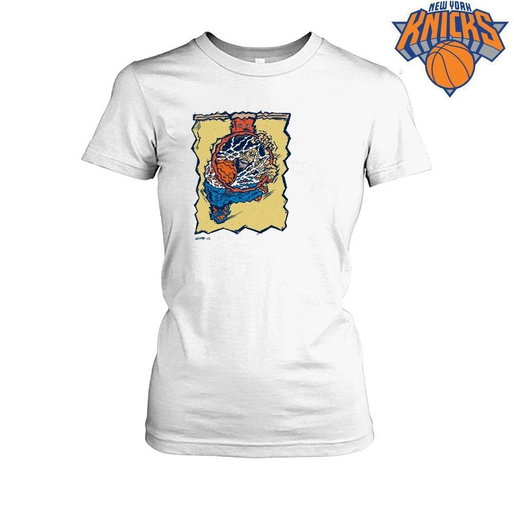 Karl Anthony Towns New York Knicks Dunk Game 02 Graphic Vintage Basketball NBA Finals 2026 Shirt
