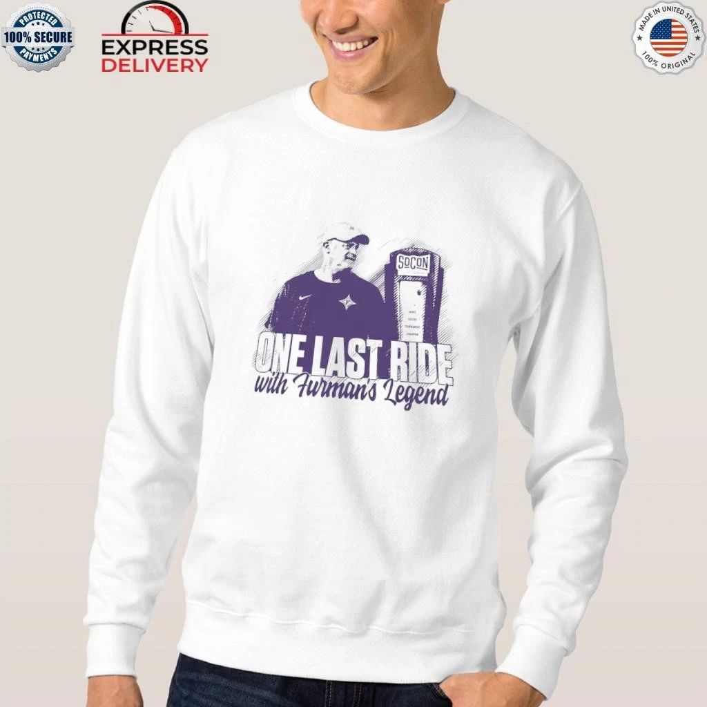 One Last Ride With Furman’s Legend SoCon Shirt