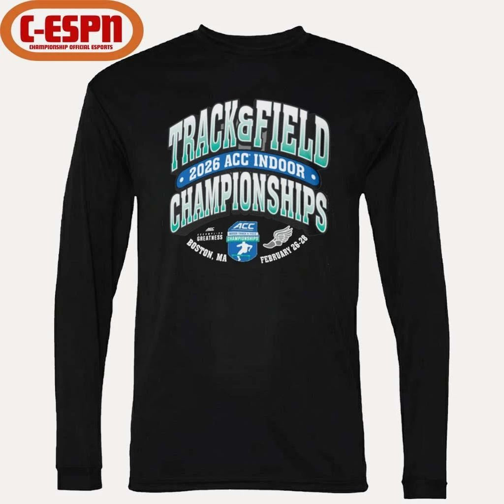 2026 ACC Men’s & Women’s Indoor Track & Field Championships shirt