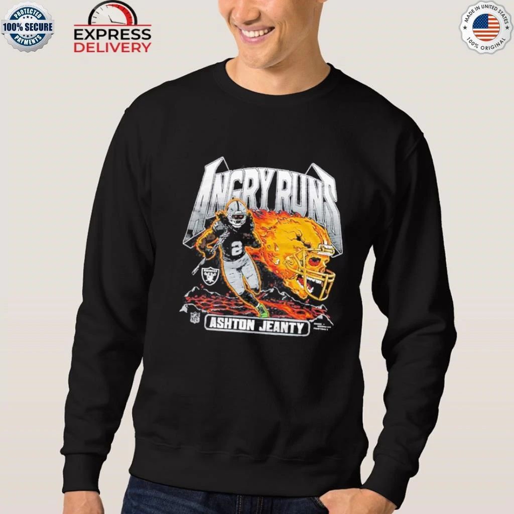 Angry Runs 2025 Raiders Ashton Jeanty Shirt