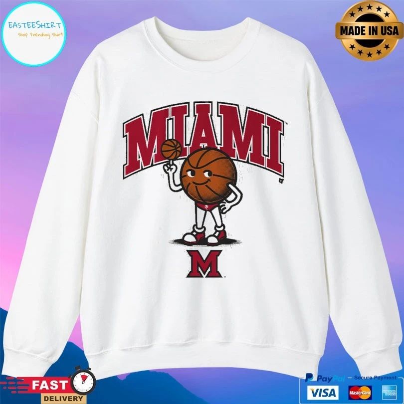 Miami Redhawks (Oh) Basketball Swimsuit Basketball T-shirts