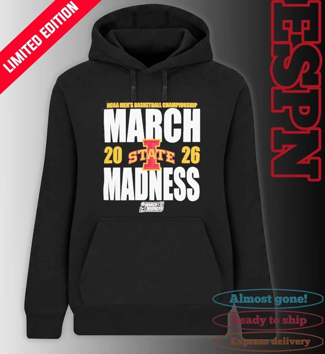 Iowa State Cyclones March Madness 2026 NCAA Men’s Basketball Tournament Shirt