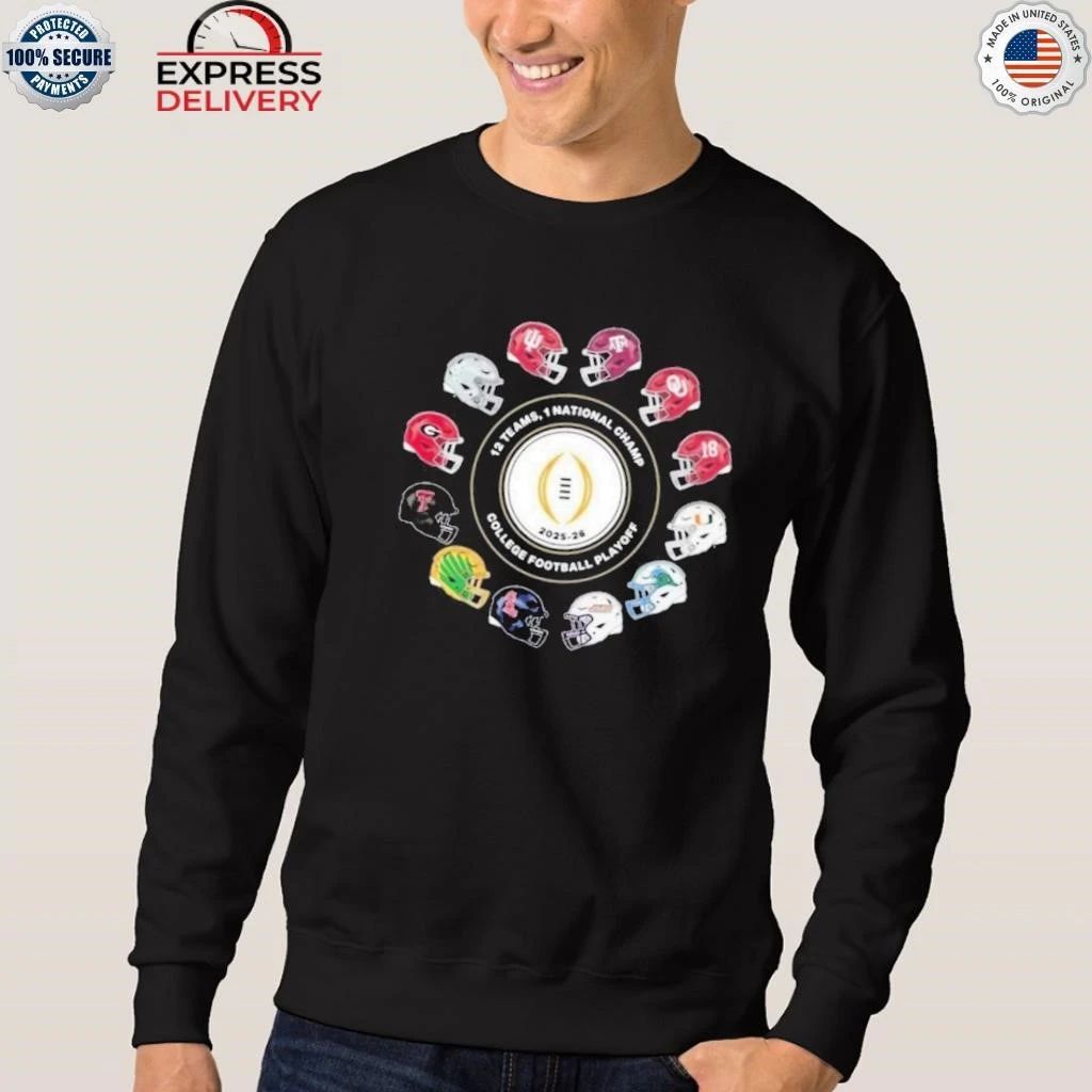 Jack Settleman 2026 12 Teams Playoff 1 National Champ College Football Playoff Shirt