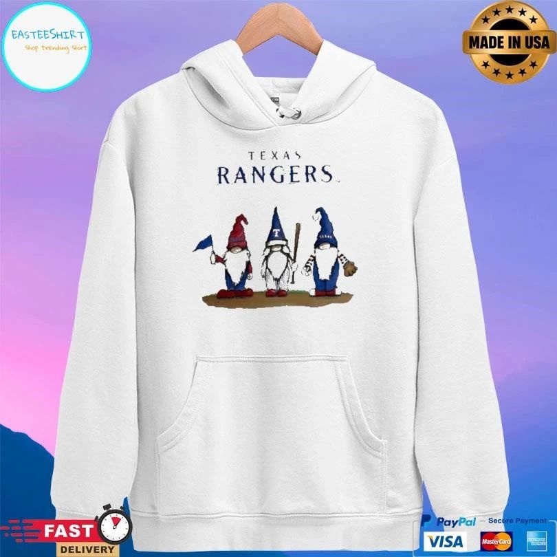 Nationals Gnomes With Texas Rangers Basketball T-shirts