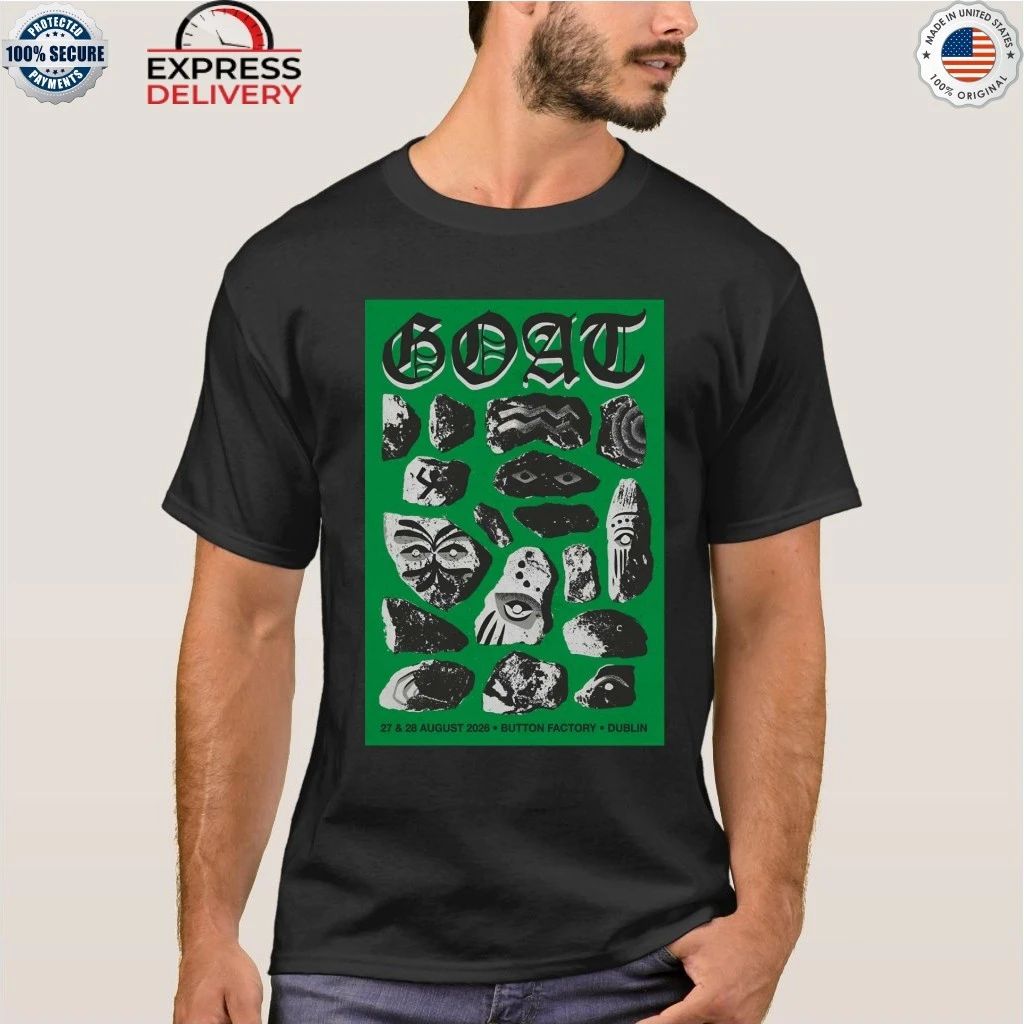 Goat Button Dublin Germany, August 27-28 2026 Shirt