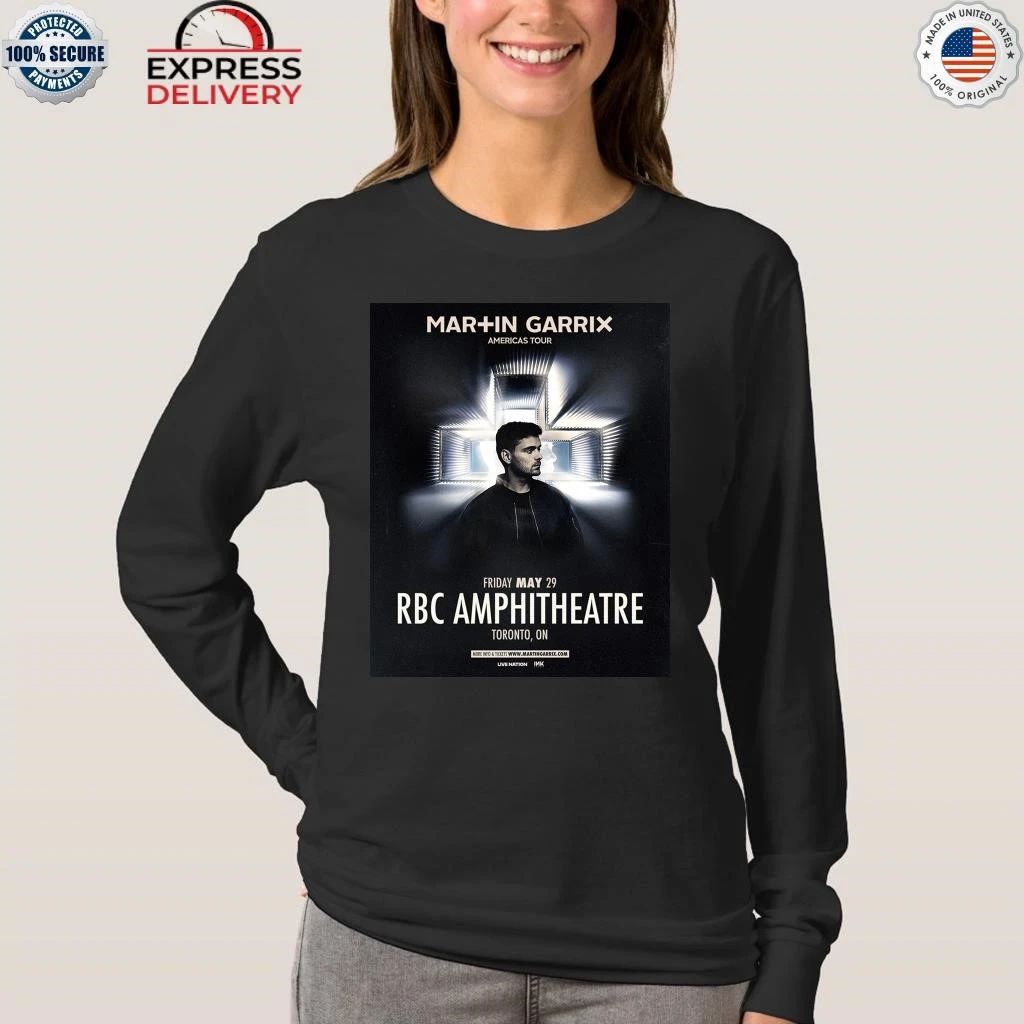 Martin Garrix Americas Tour 2026 City Shirt