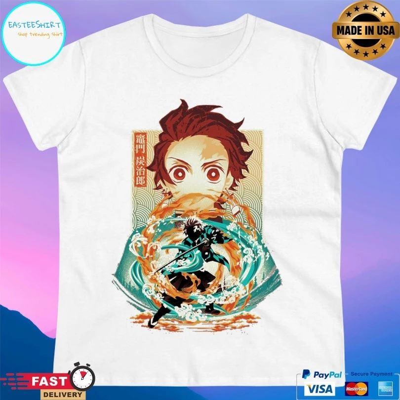 Tanjiro Kamado The Boy Who Carries Two Flames T-shirts