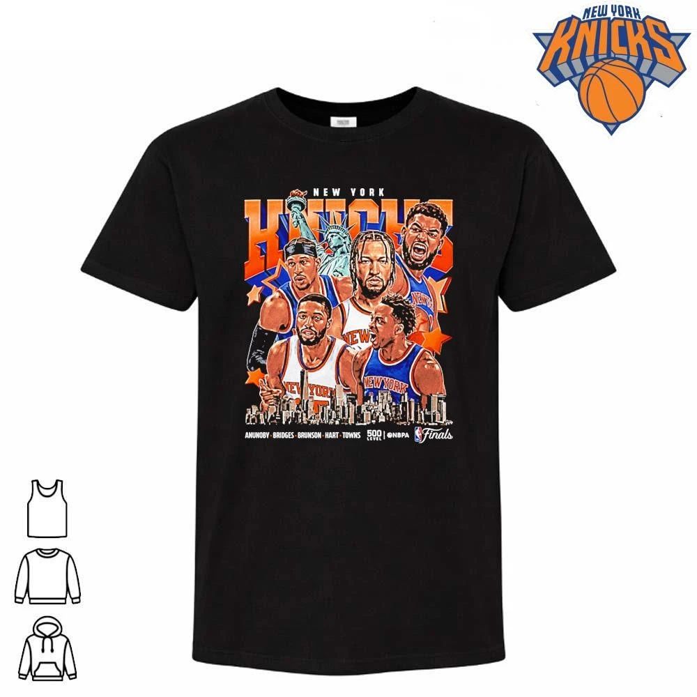 New York Knicks NBA Finals 2026 Collage Shirt