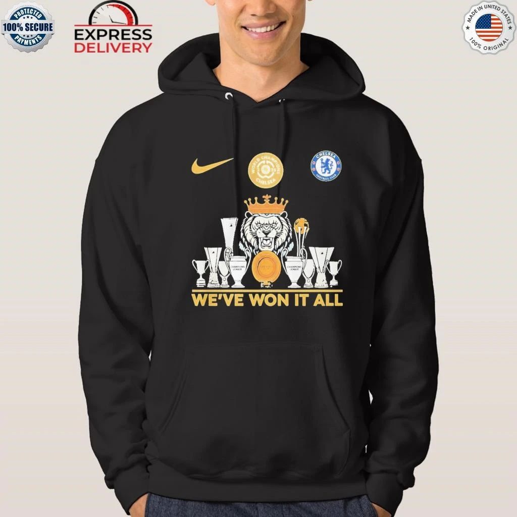 We’ve Won It All World Champions Chelsea Trophy Shirt